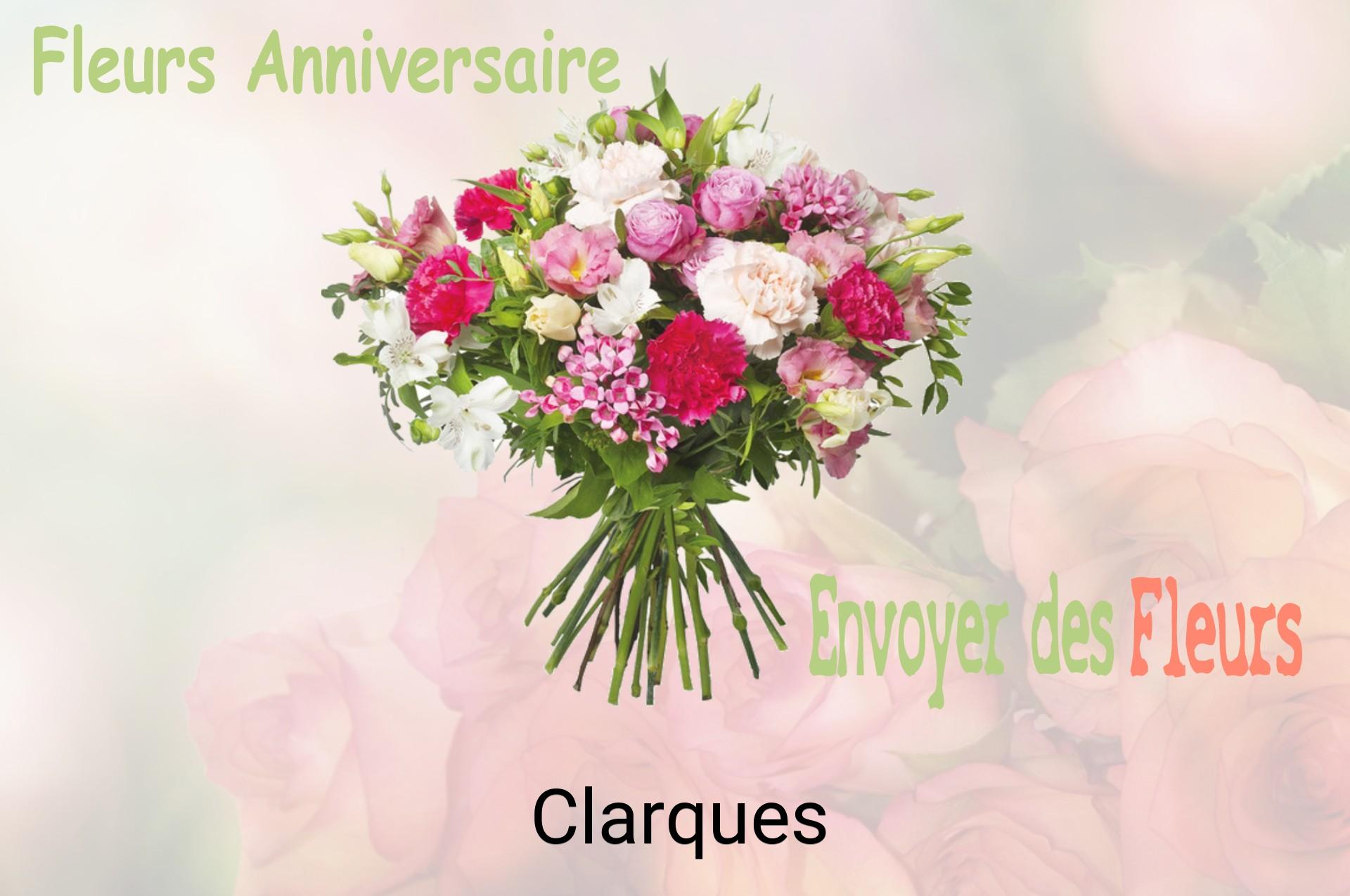 Bouquet de fleurs d’anniversaire livré à Clarques