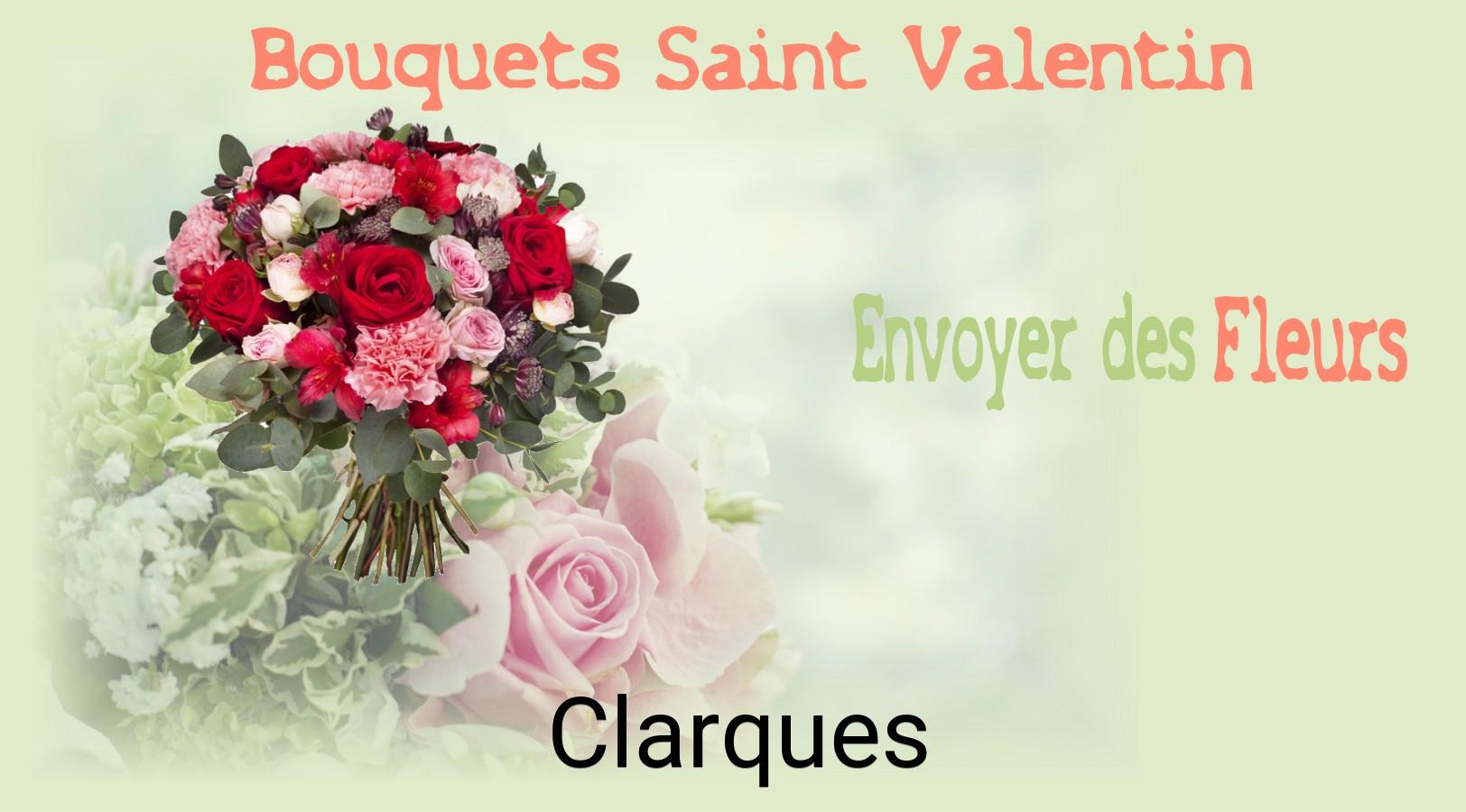 Roses de Saint-Valentin livrées à Clarques